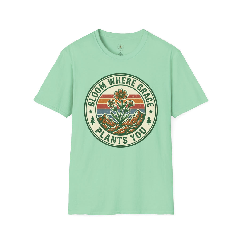 Bloom Where Grace Plants You T-Shirt