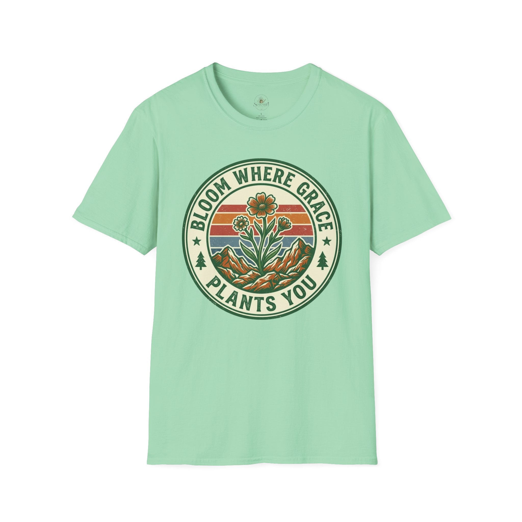 Bloom Where Grace Plants You T-Shirt