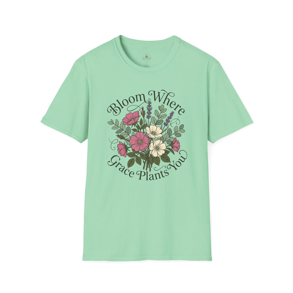 Bloom Where Grace Plants You T-Shirt
