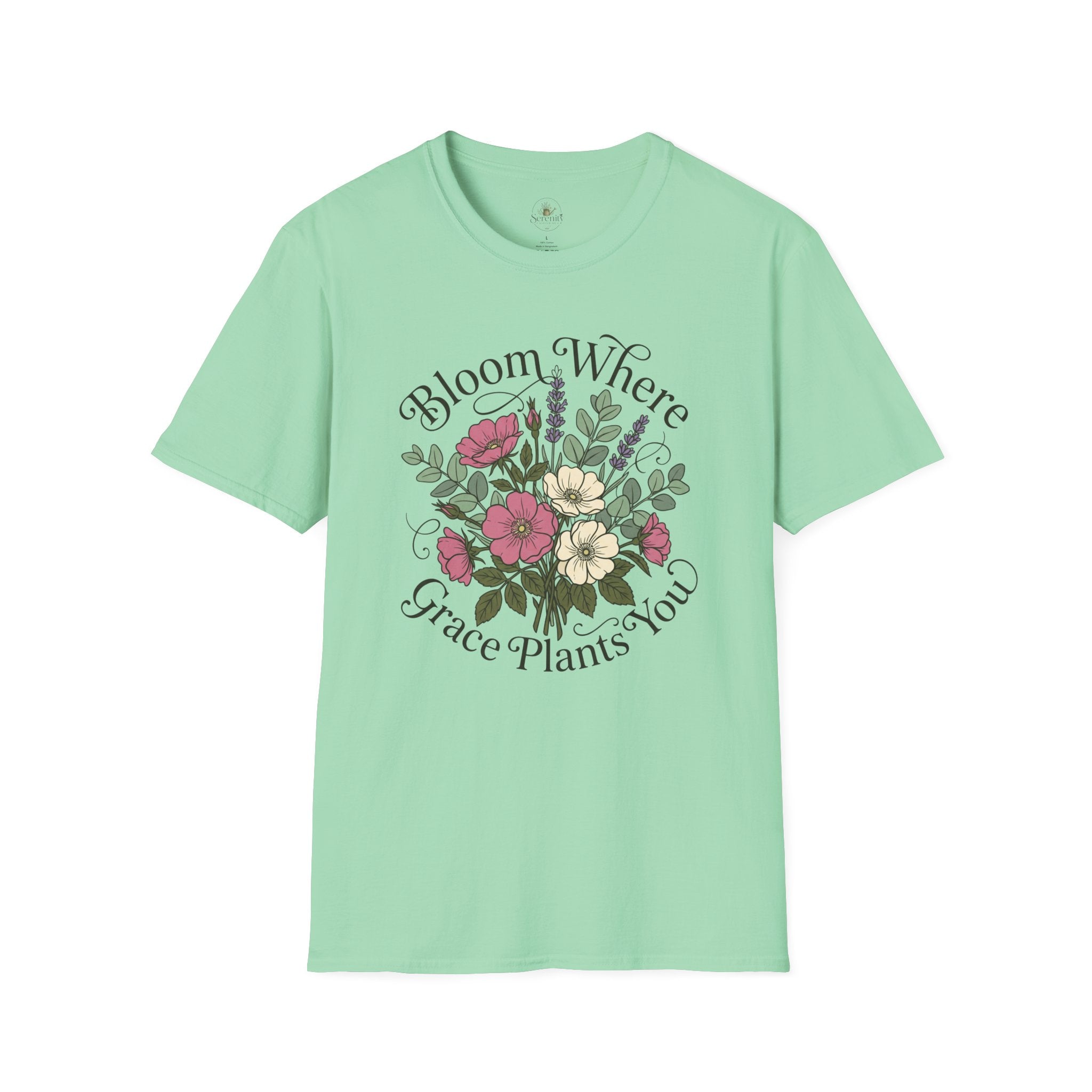 Bloom Where Grace Plants You T-Shirt