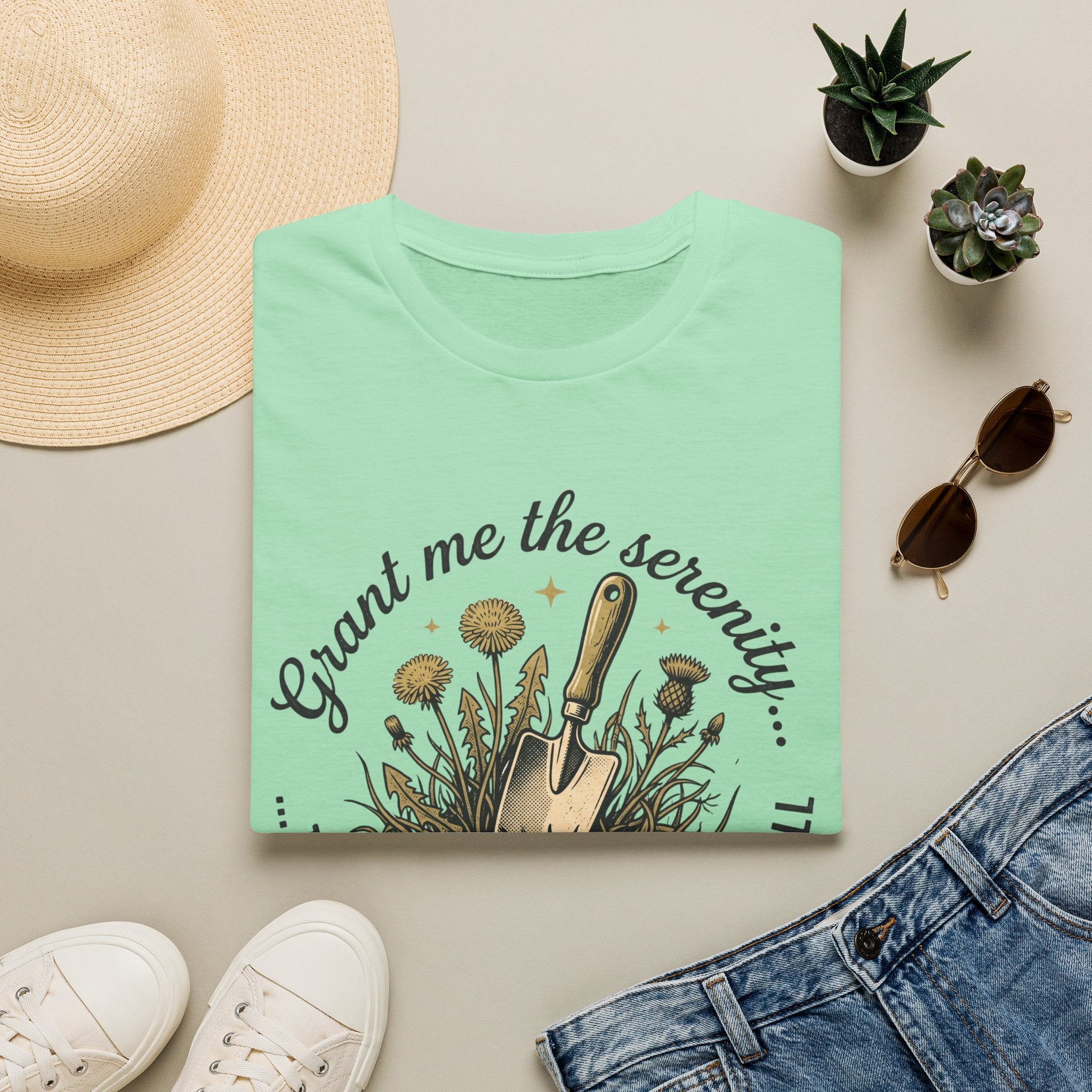 Grant Me the Serenity to Accept the Weeds T-Shirt