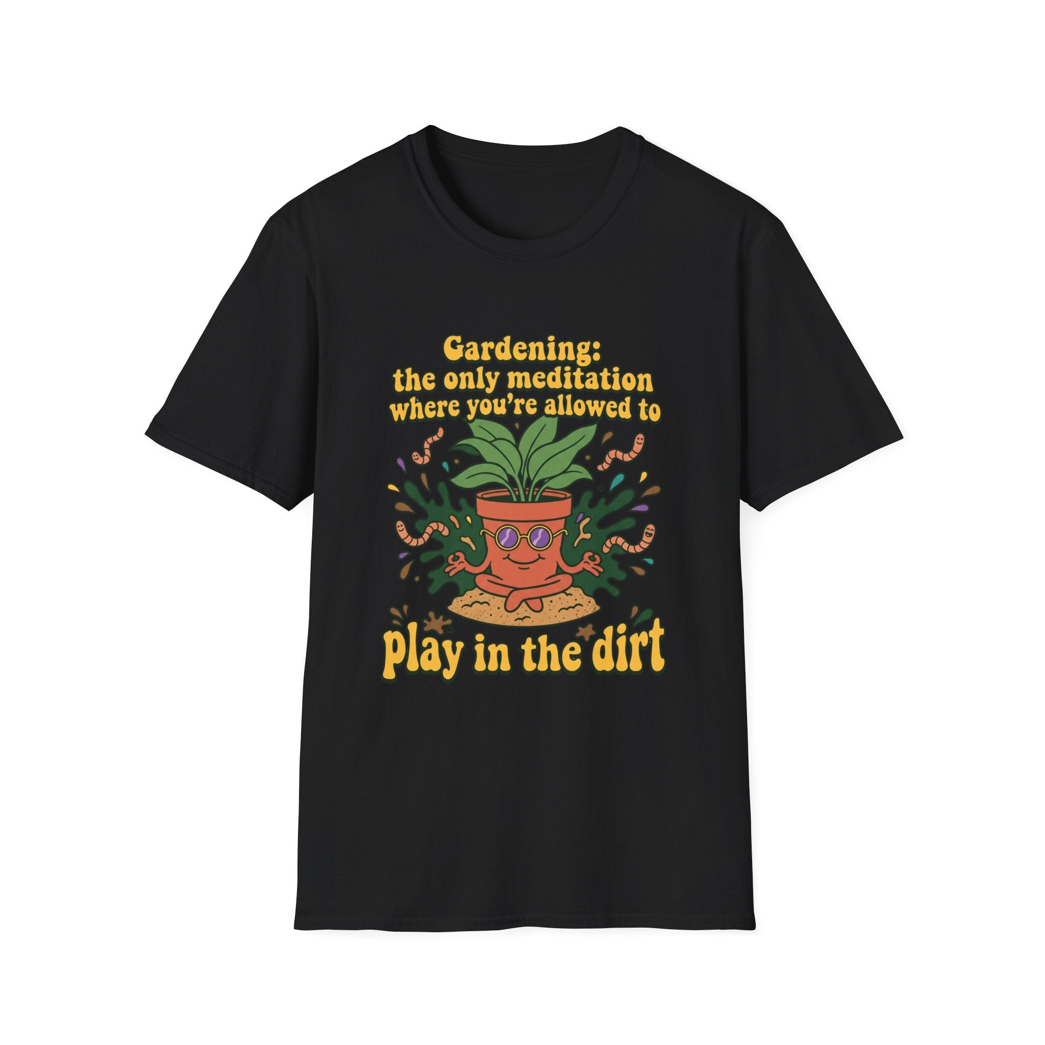 Gardening Meditation T-Shirt