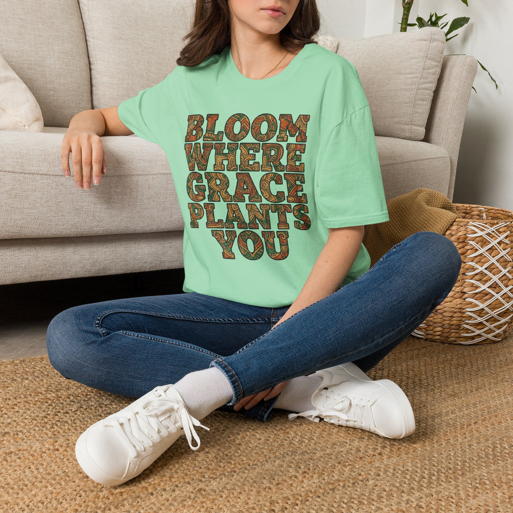 Bloom Where Grace Plants You T-Shirt