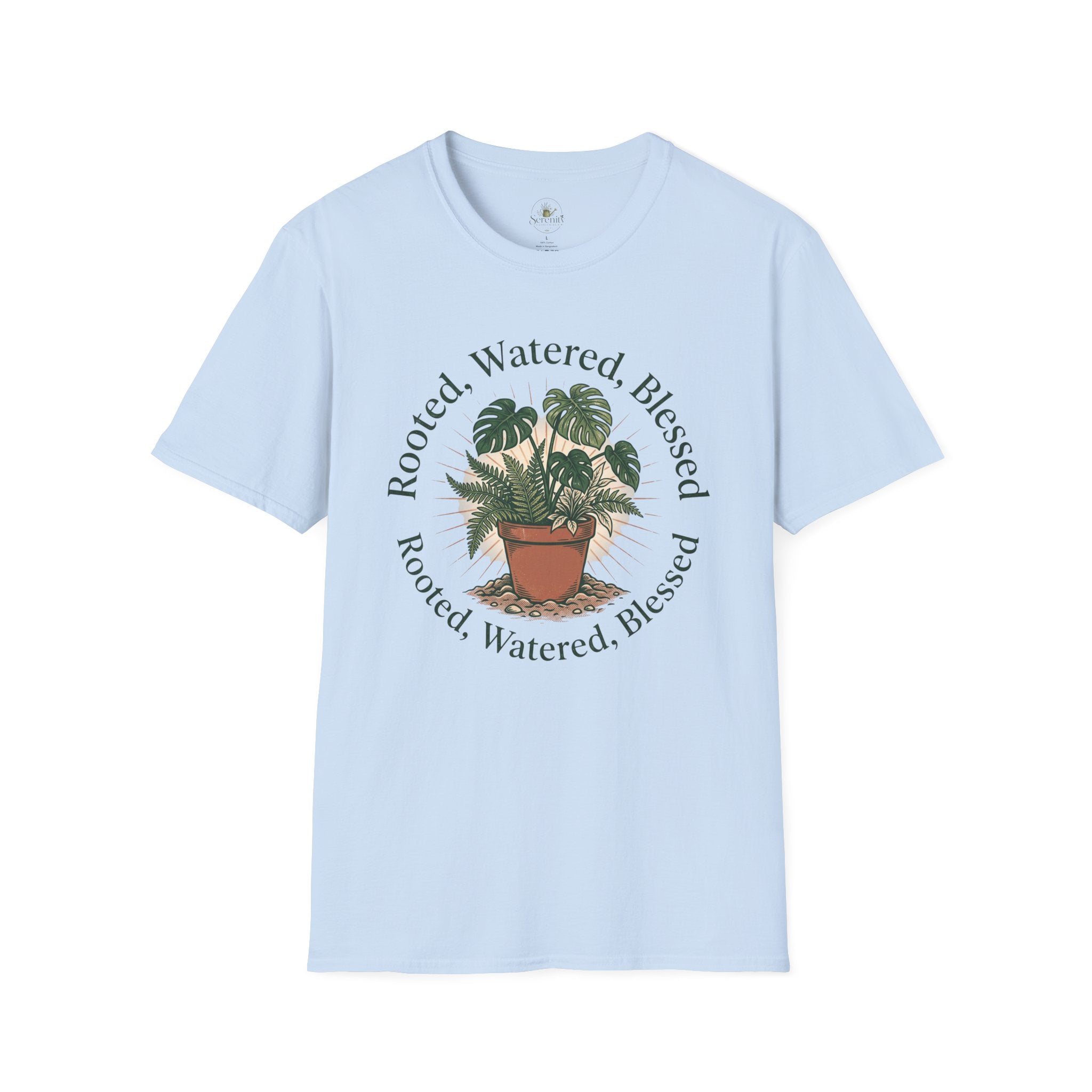 Rooted, Watered, Blessed T-Shirt