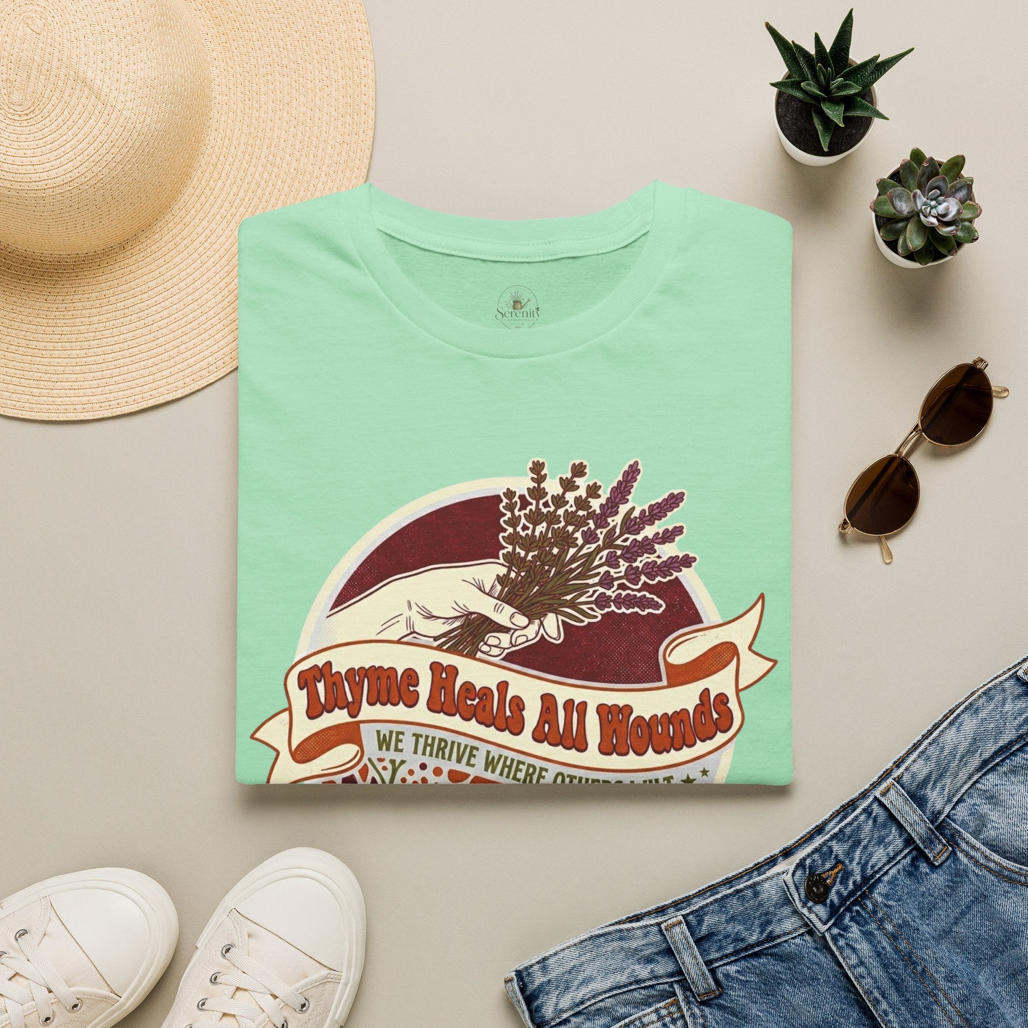 Thyme Heals All Wounds T-Shirt