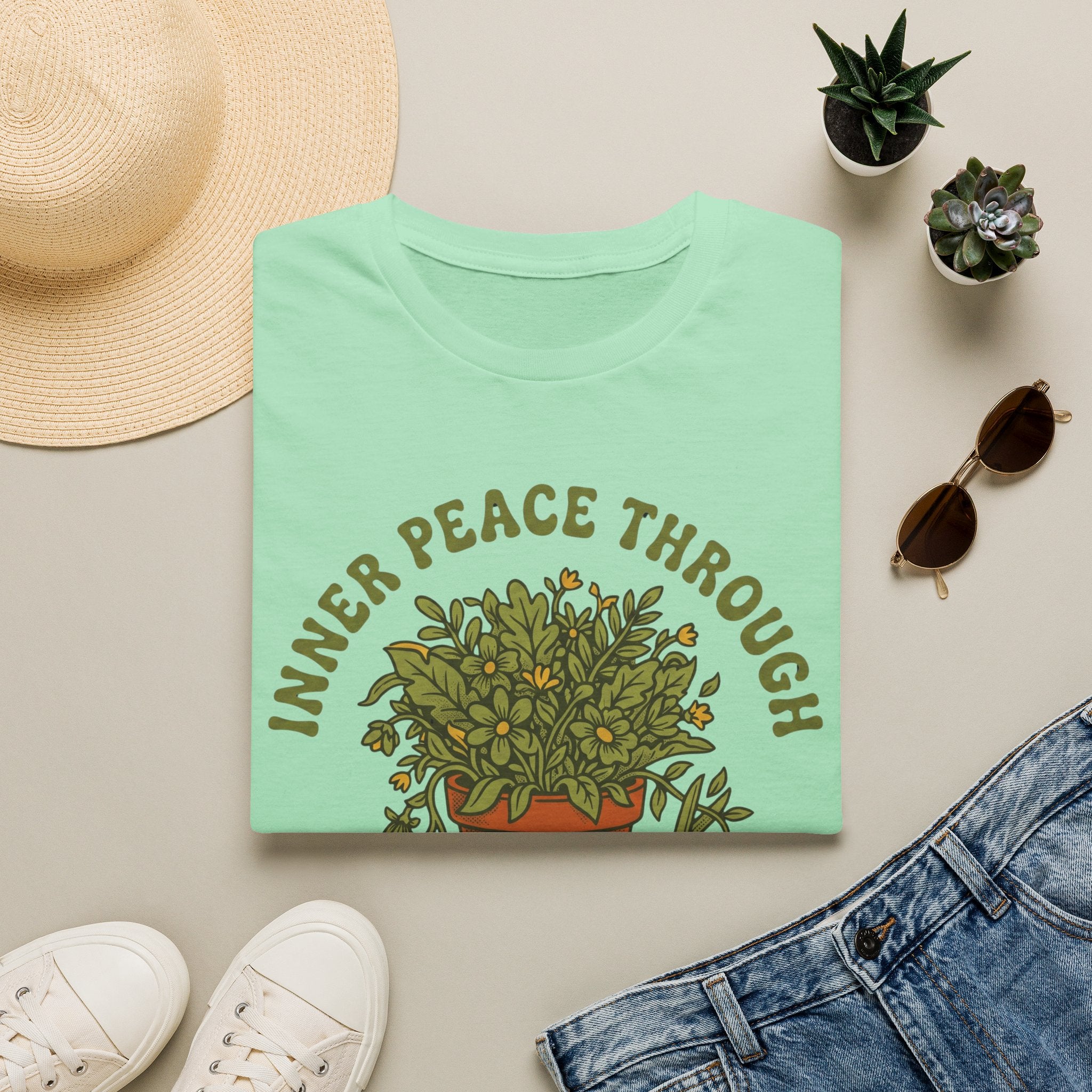 Inner Peace Through Outer Pruning T-Shirt