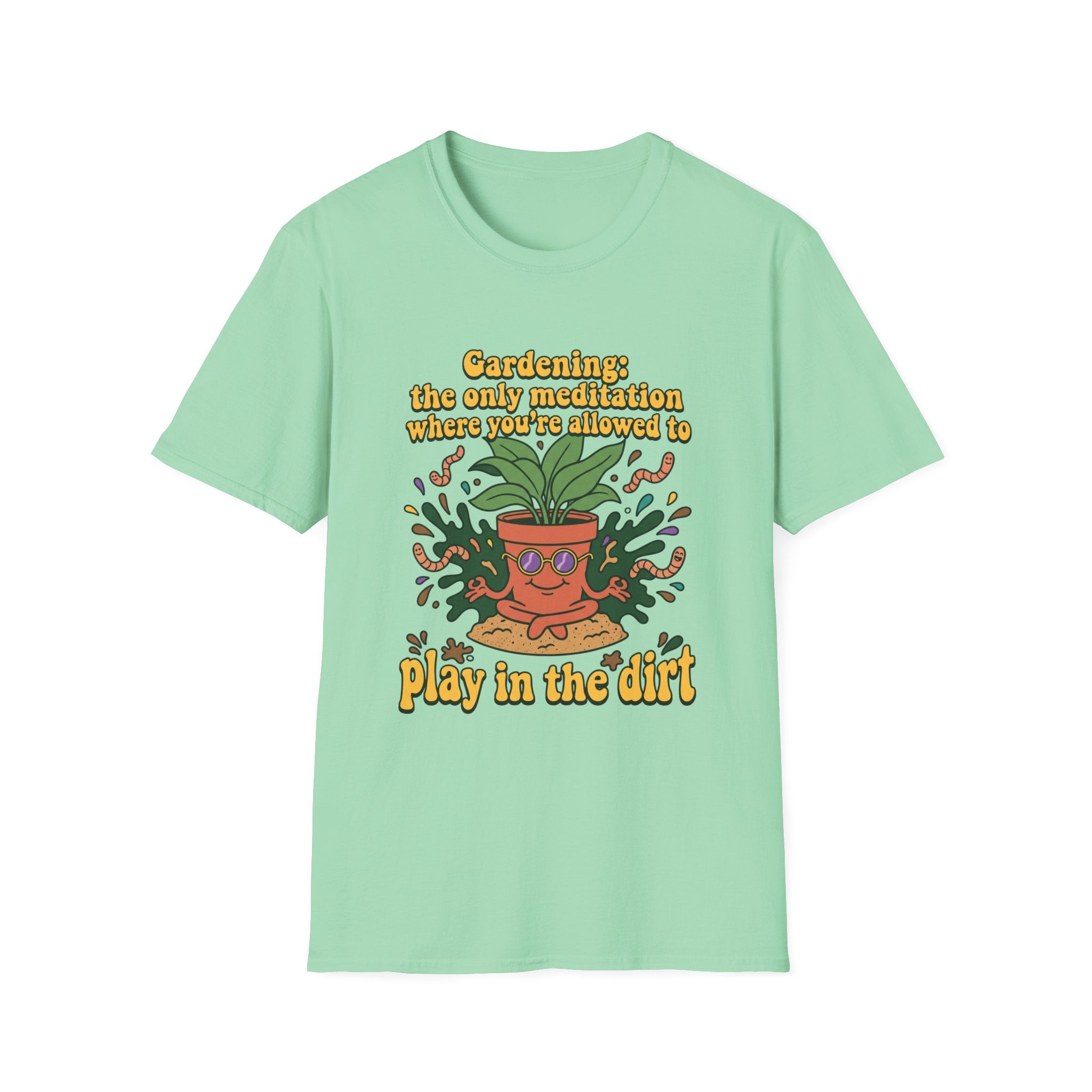 Gardening Meditation T-Shirt