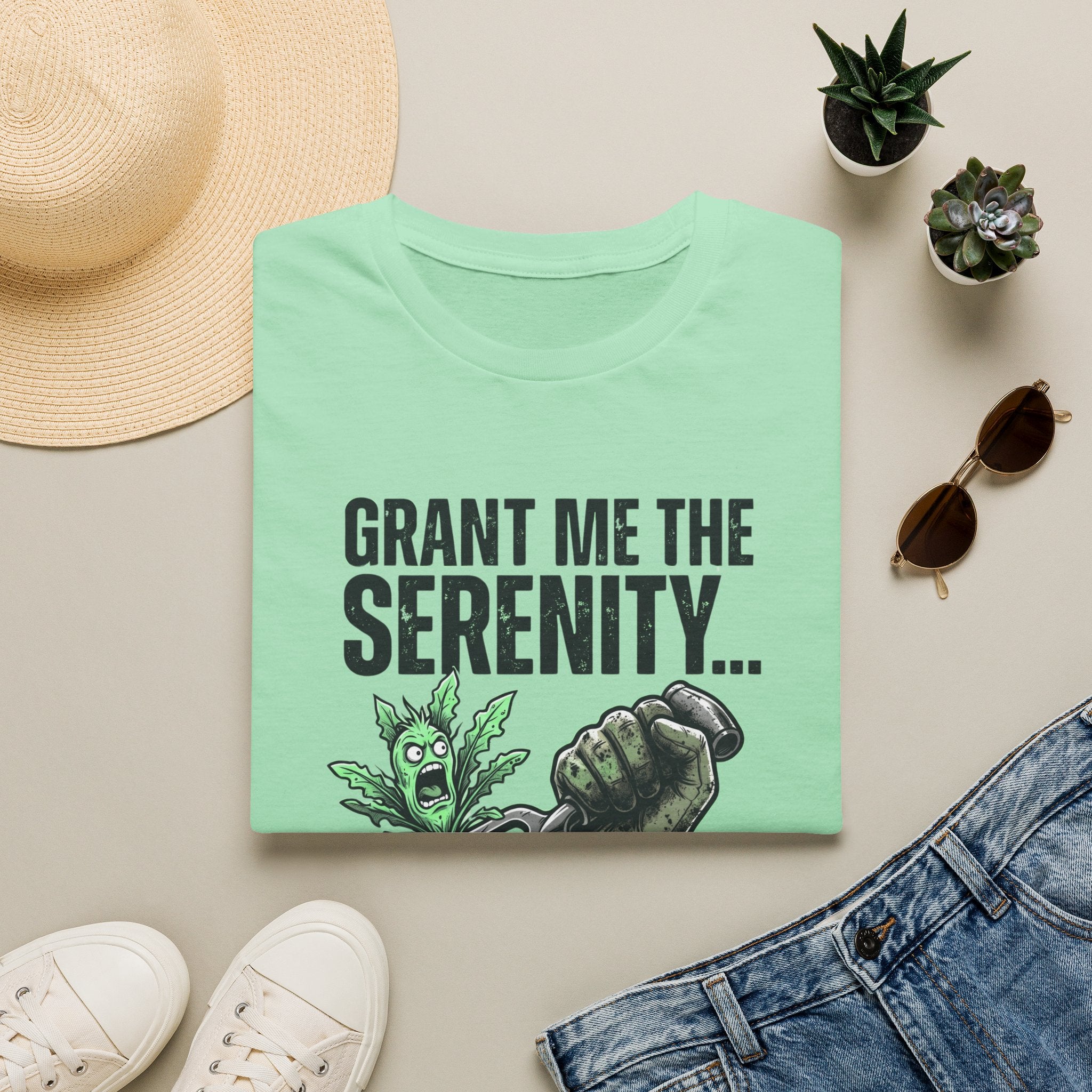 Grant Me the Serenity to Accept the Weeds T-Shirt