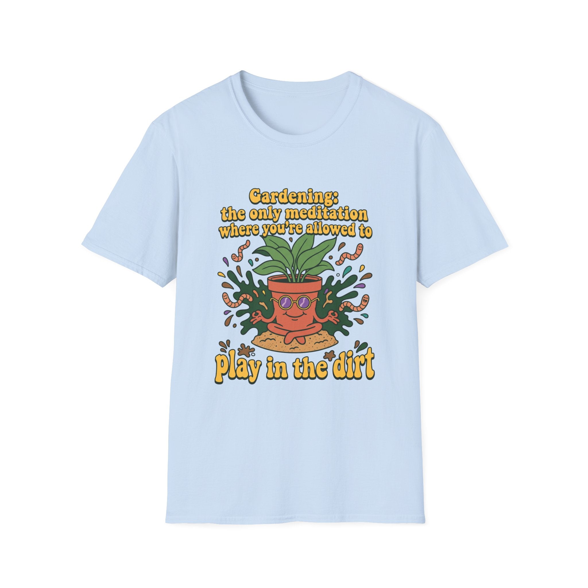 Gardening Meditation T-Shirt