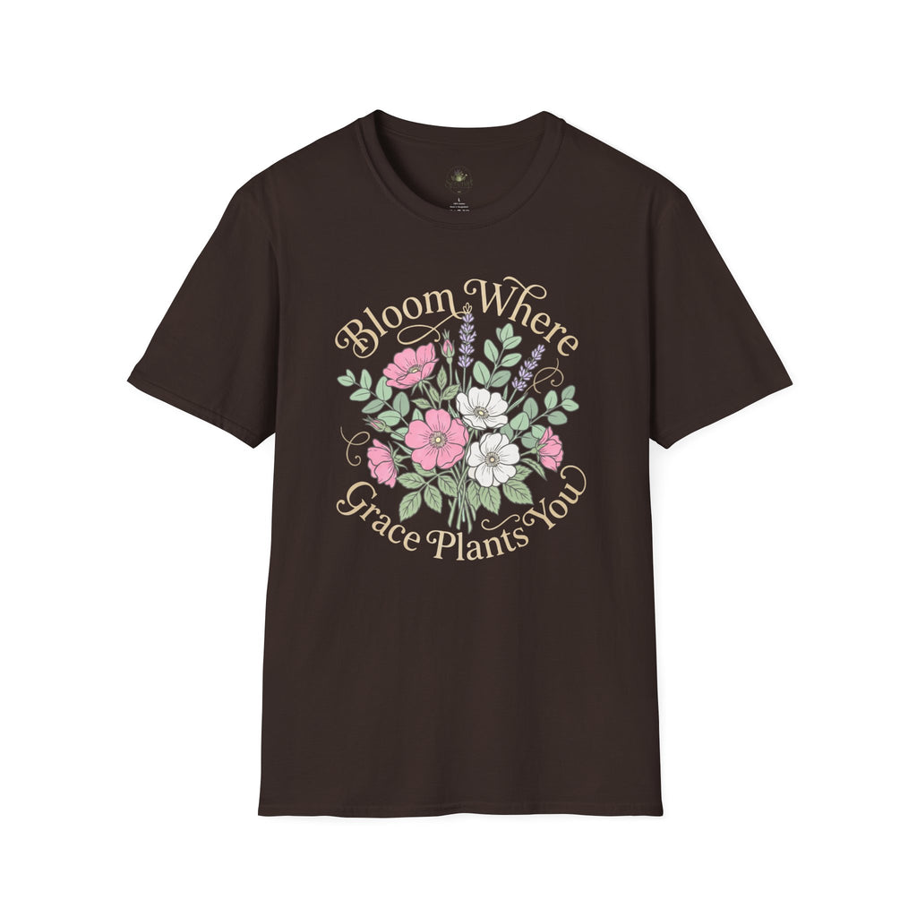 Bloom Where Grace Plants You T-Shirt