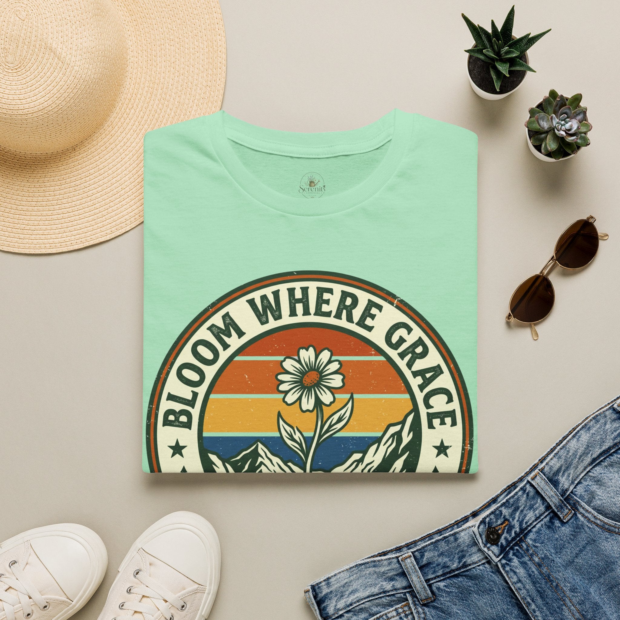 Bloom Where Grace Plants You T-Shirt