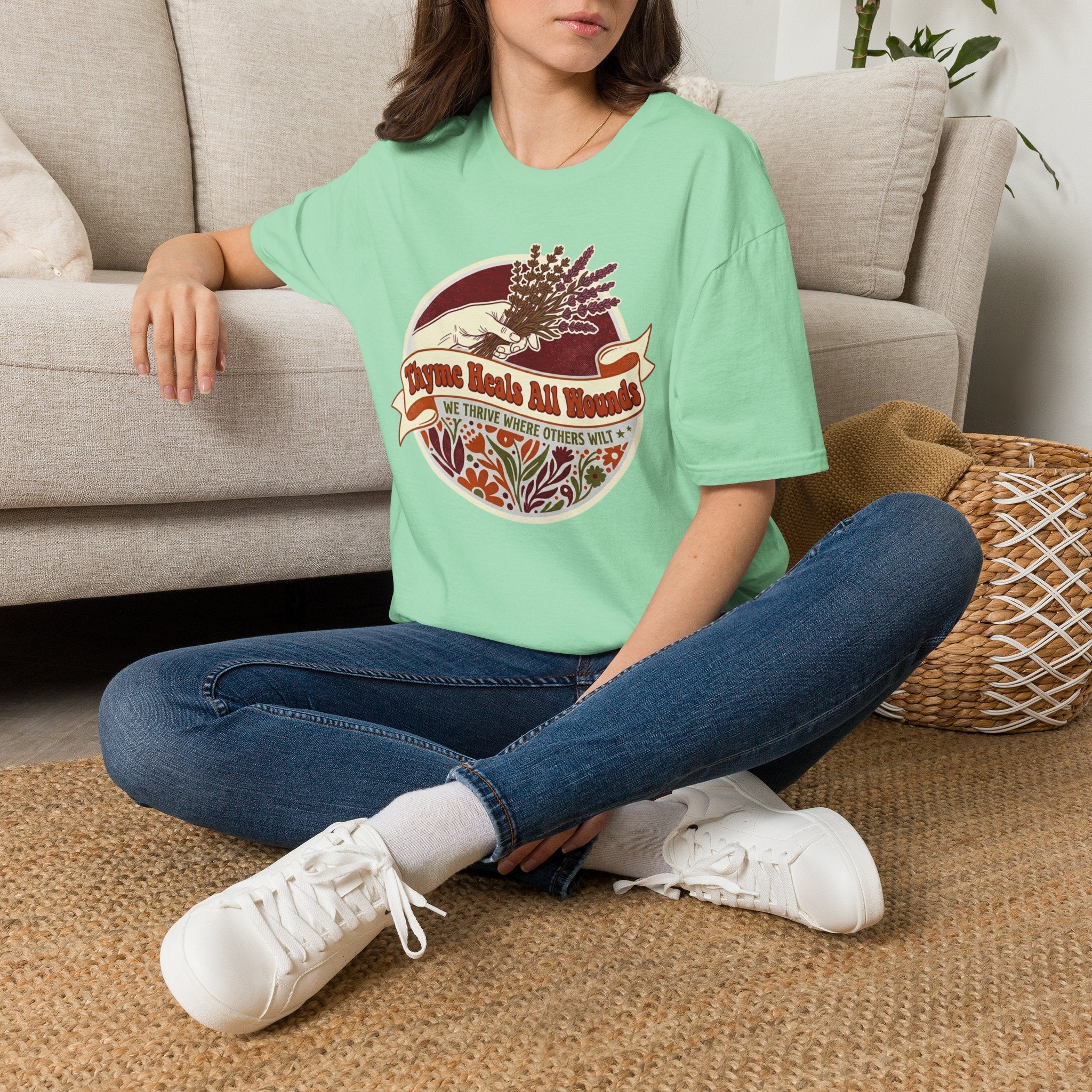 Thyme Heals All Wounds T-Shirt