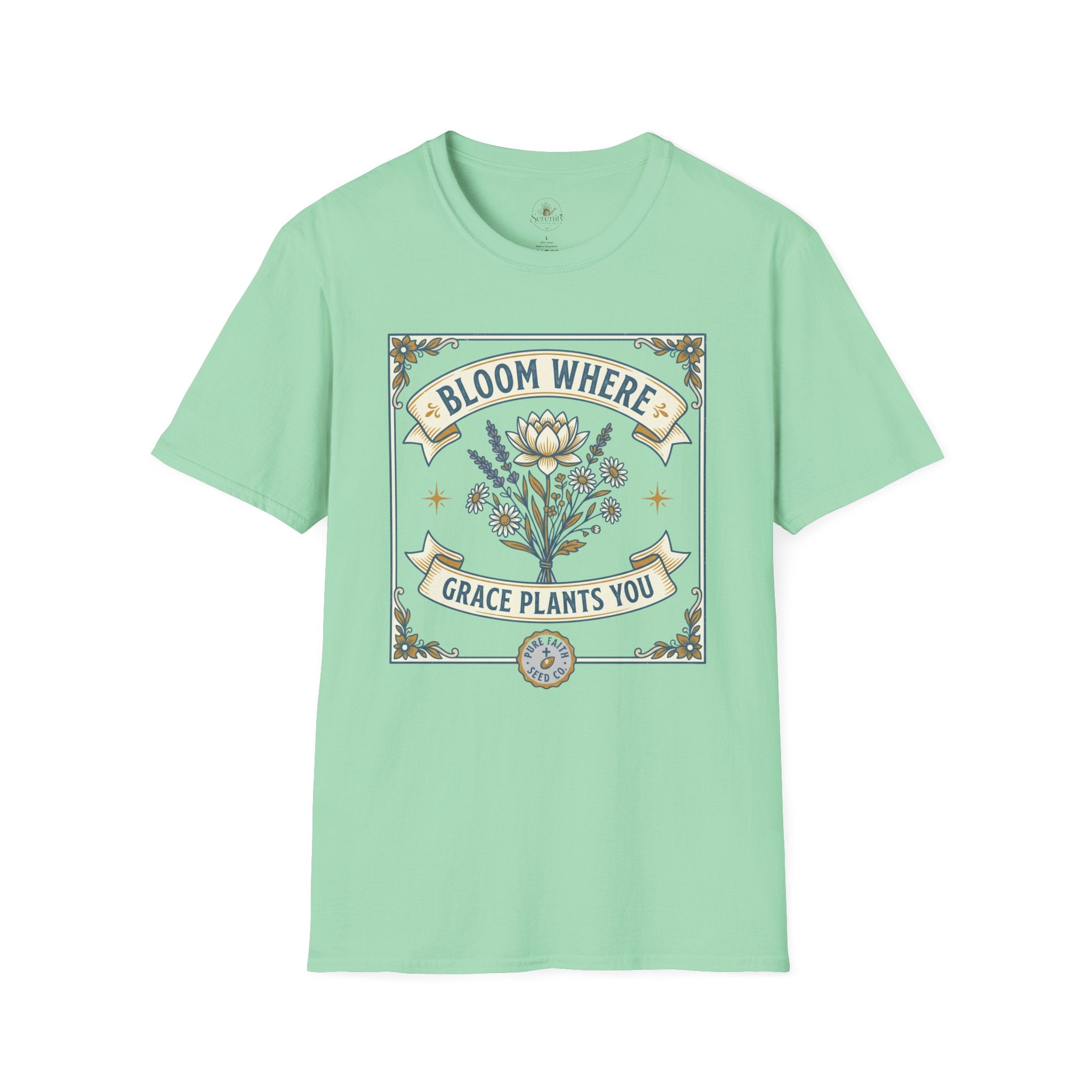 Bloom Where Grace Plants You T-Shirt