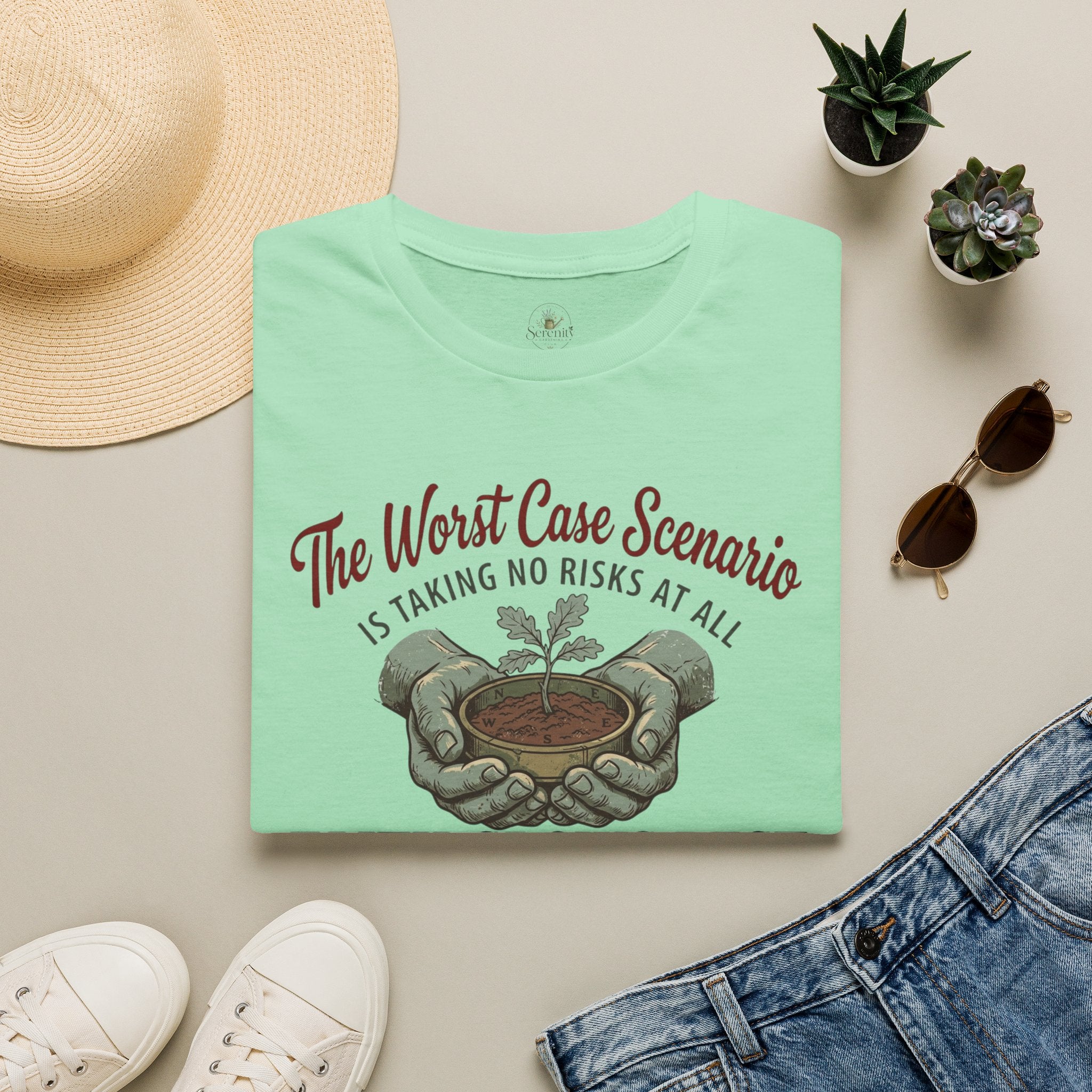 Faith Grows Best in Dirty Hands T-Shirt