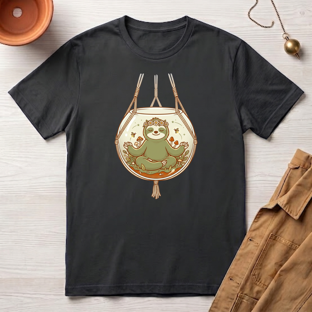 Meditating Sloth T-Shirt
