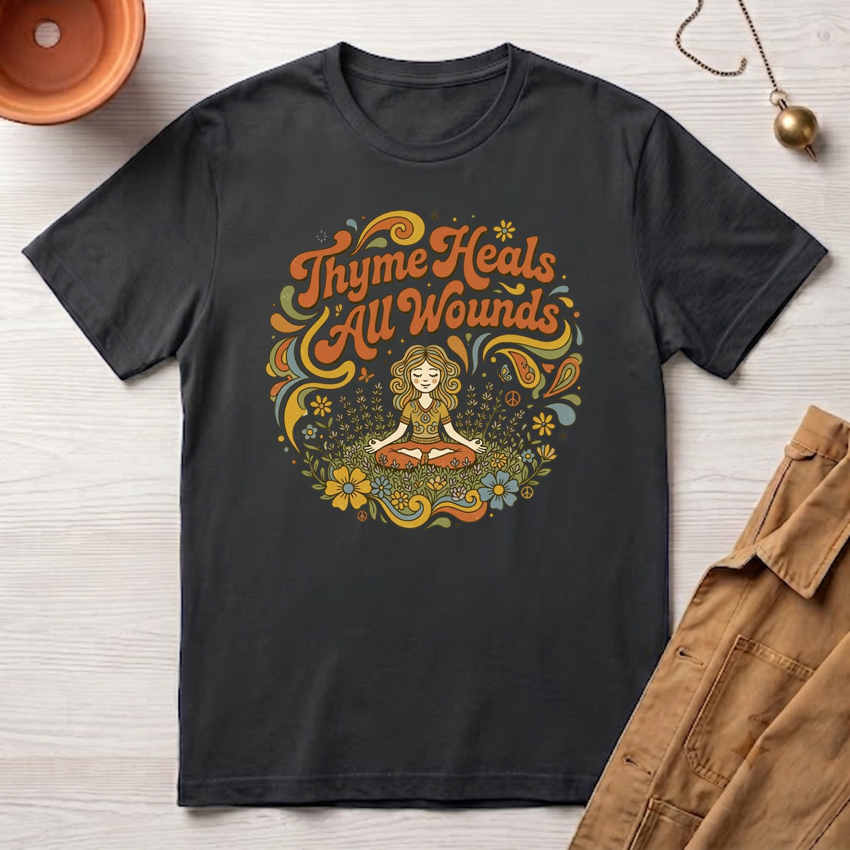 Thyme Heals All Wounds T-Shirt