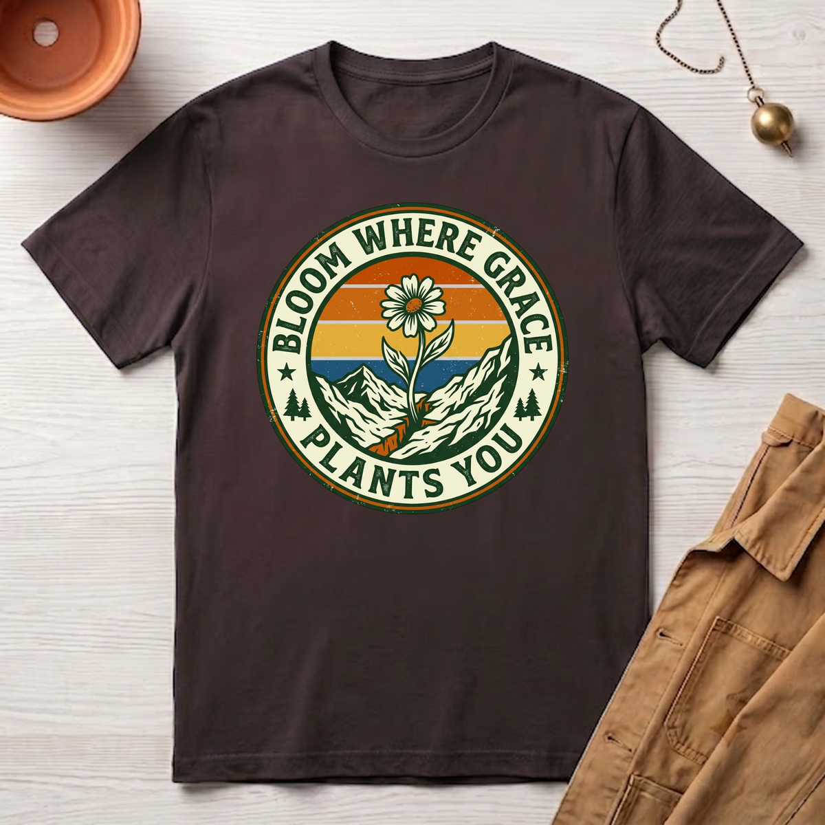 Bloom Where Grace Plants You T-Shirt