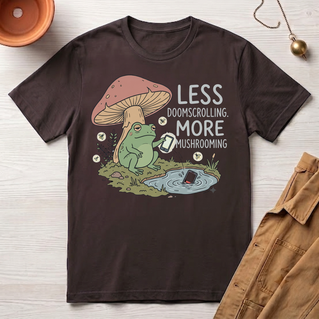 Less Doomscrolling T-Shirt
