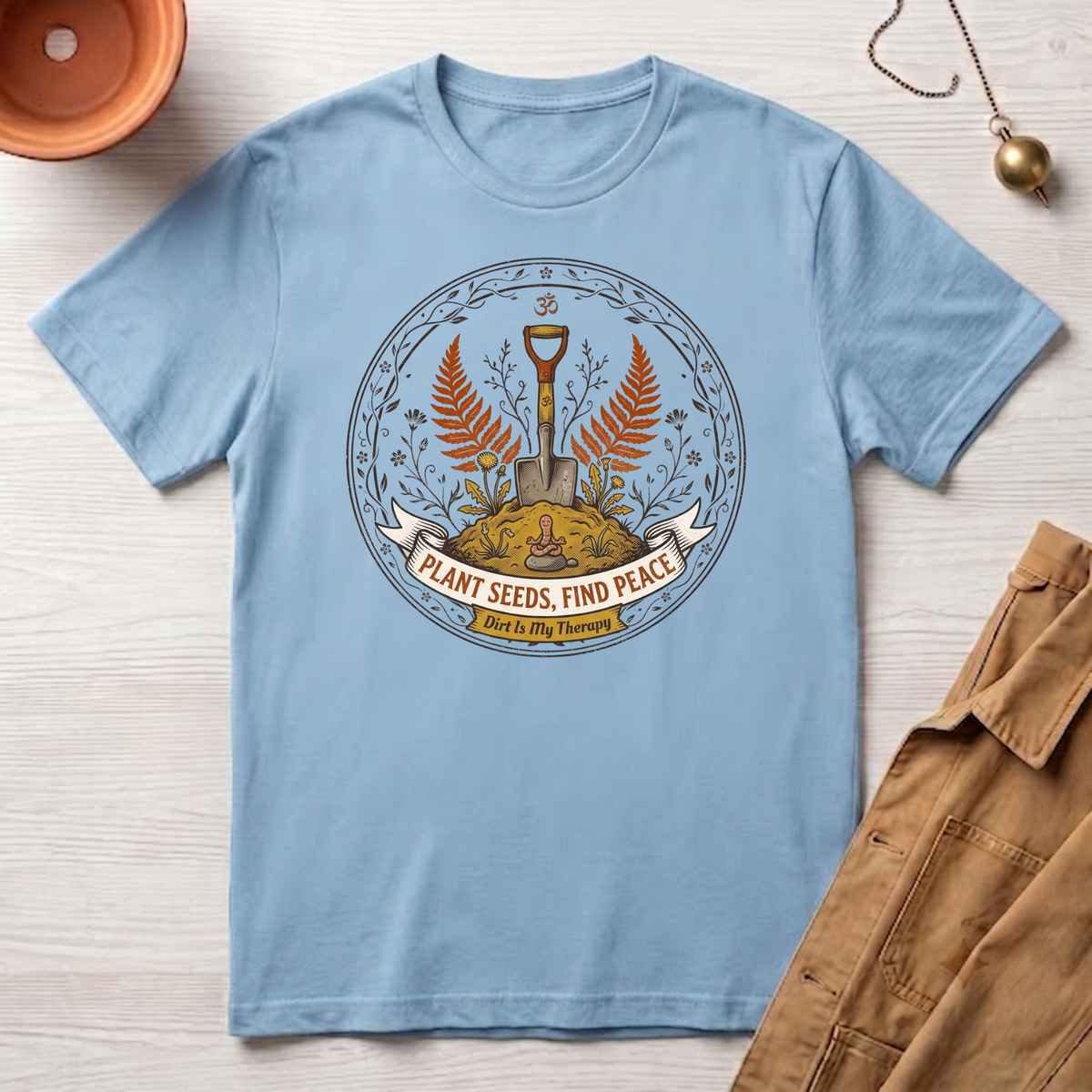 Plant Seeds Find Peace T-Shirt