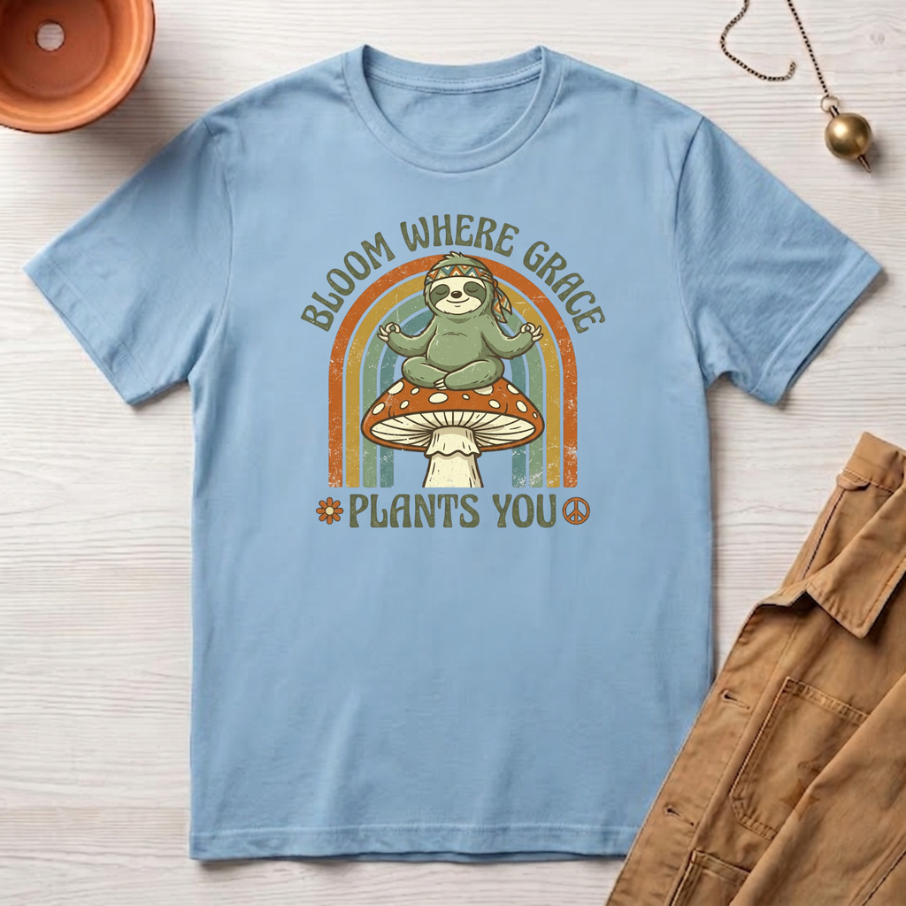 Bloom Where Grace Plants You T-Shirt
