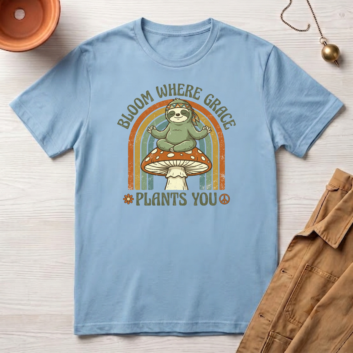 Bloom Where Grace Plants You T-Shirt