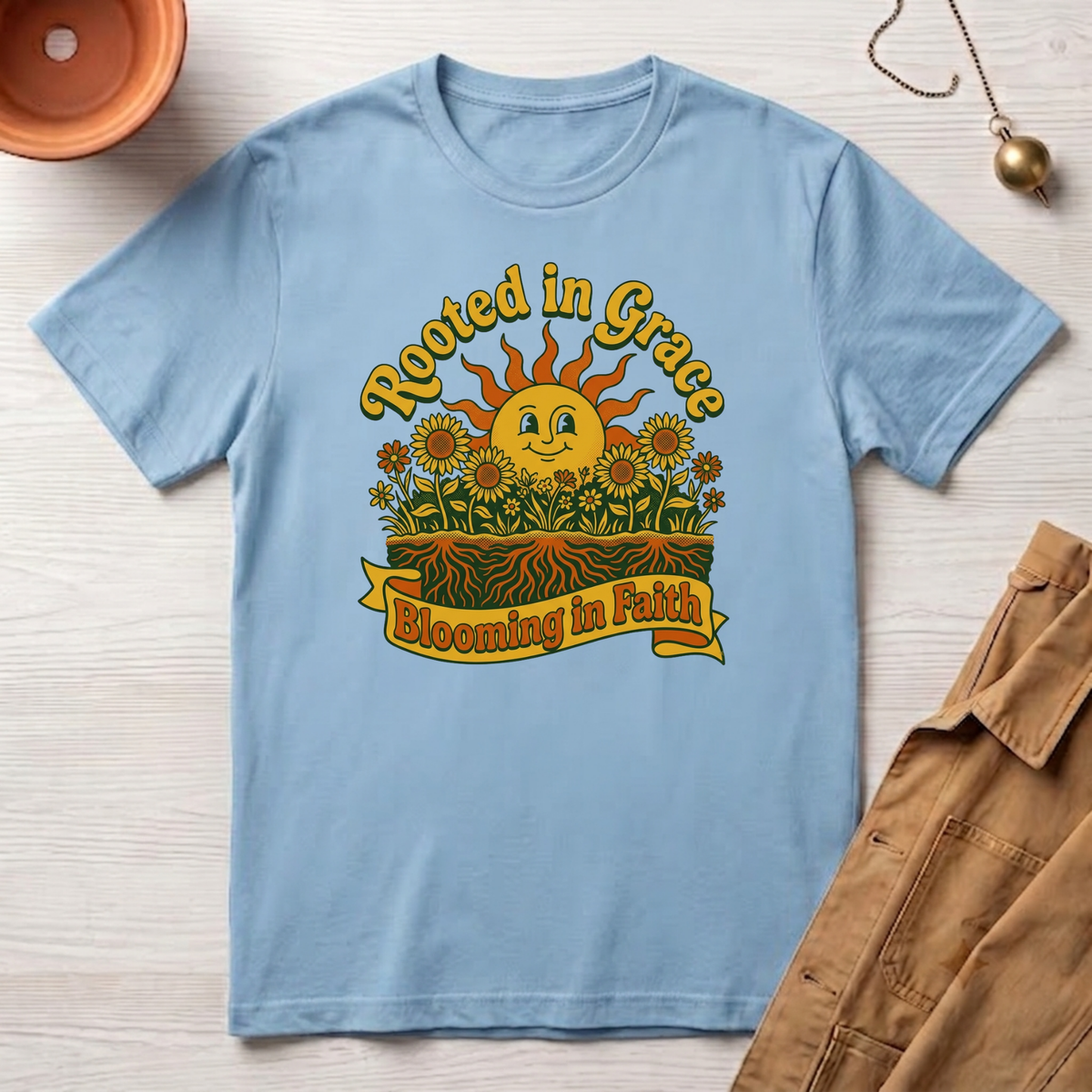 Rooted in Faith T-Shirt