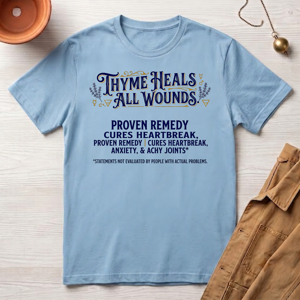 Thyme Heals All Wounds T-Shirt