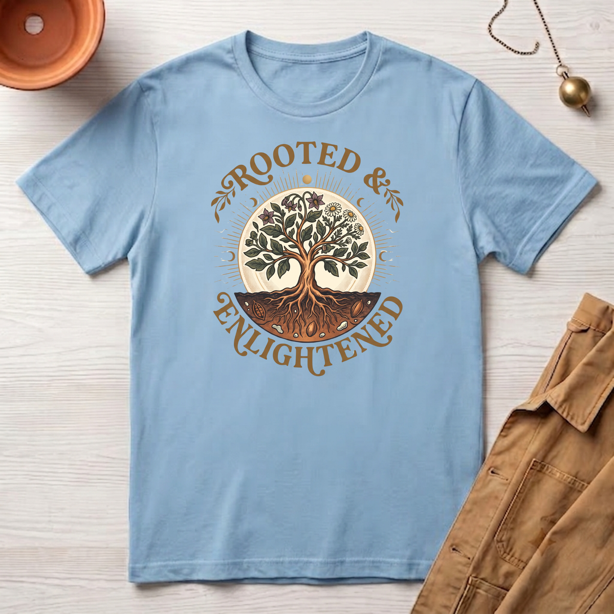 Rooted and Enlightened T-Shirt