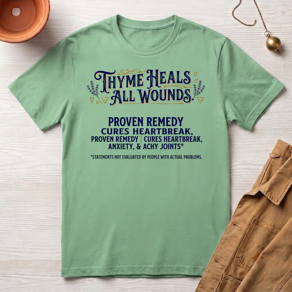 Thyme Heals All Wounds T-Shirt