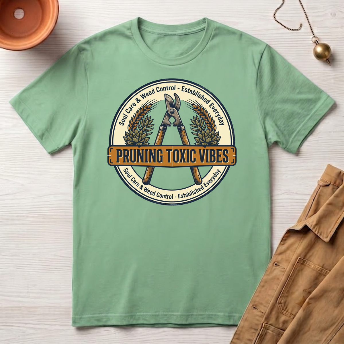 Pruning Toxic Vibes T-Shirt