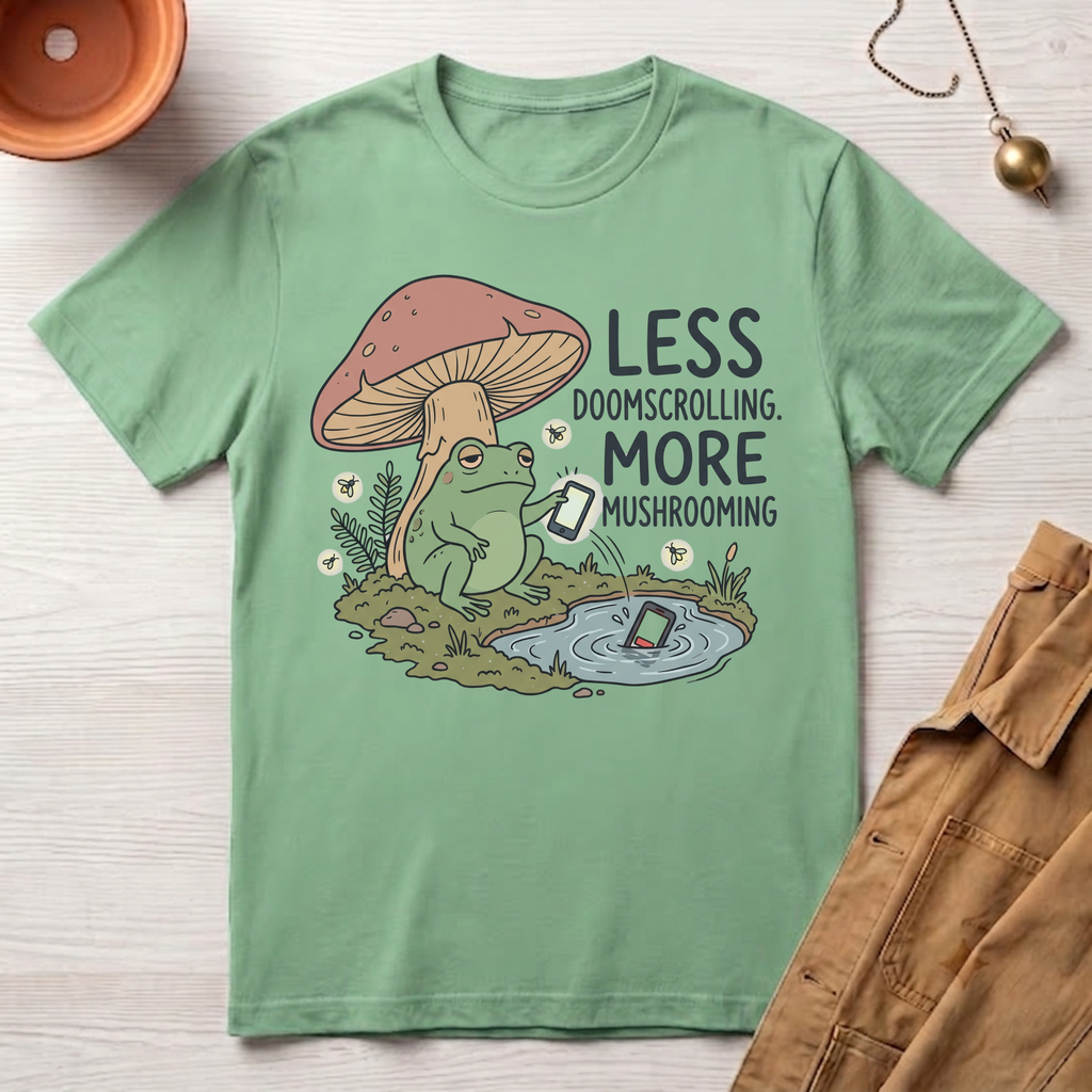 Less Doomscrolling T-Shirt