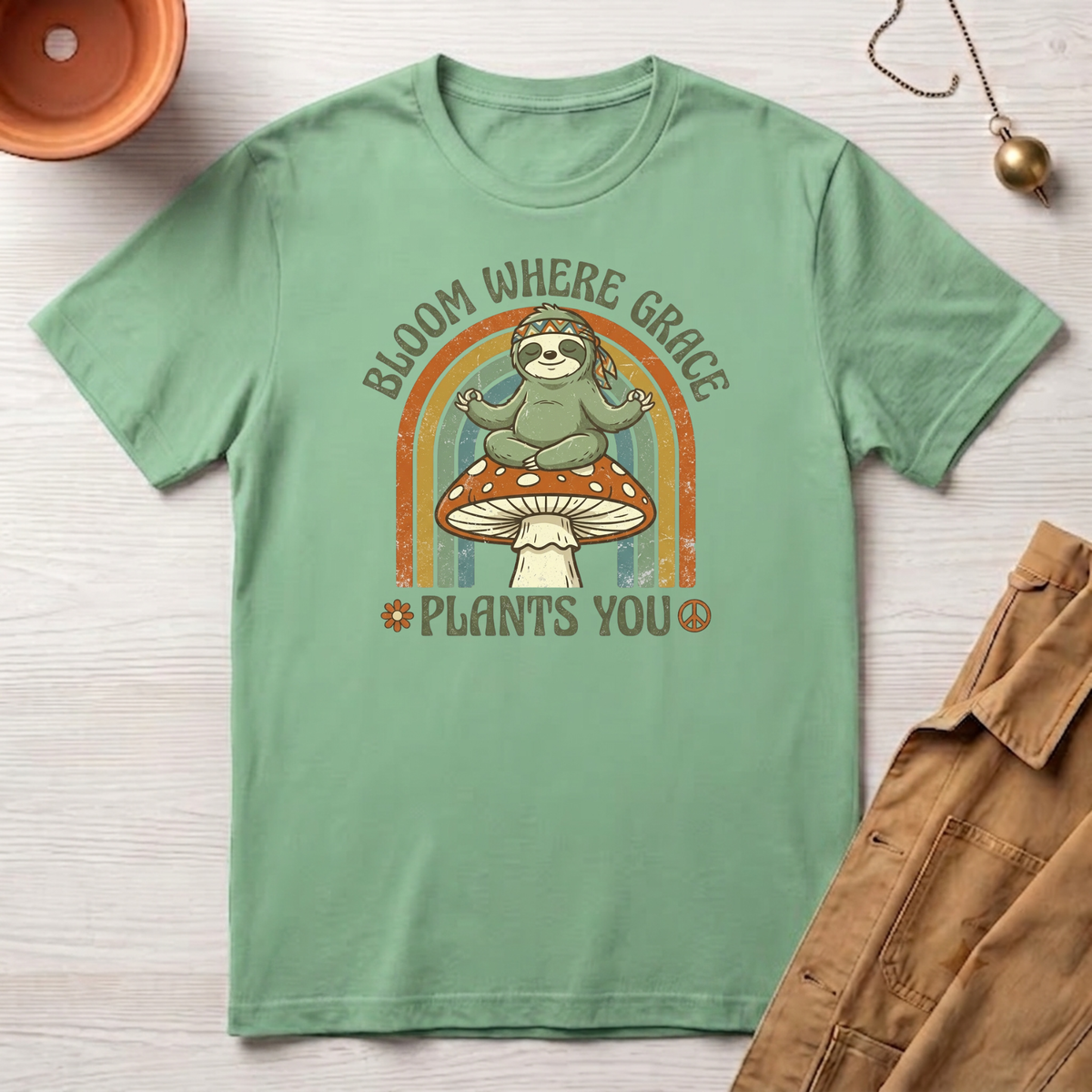 Bloom Where Grace Plants You T-Shirt