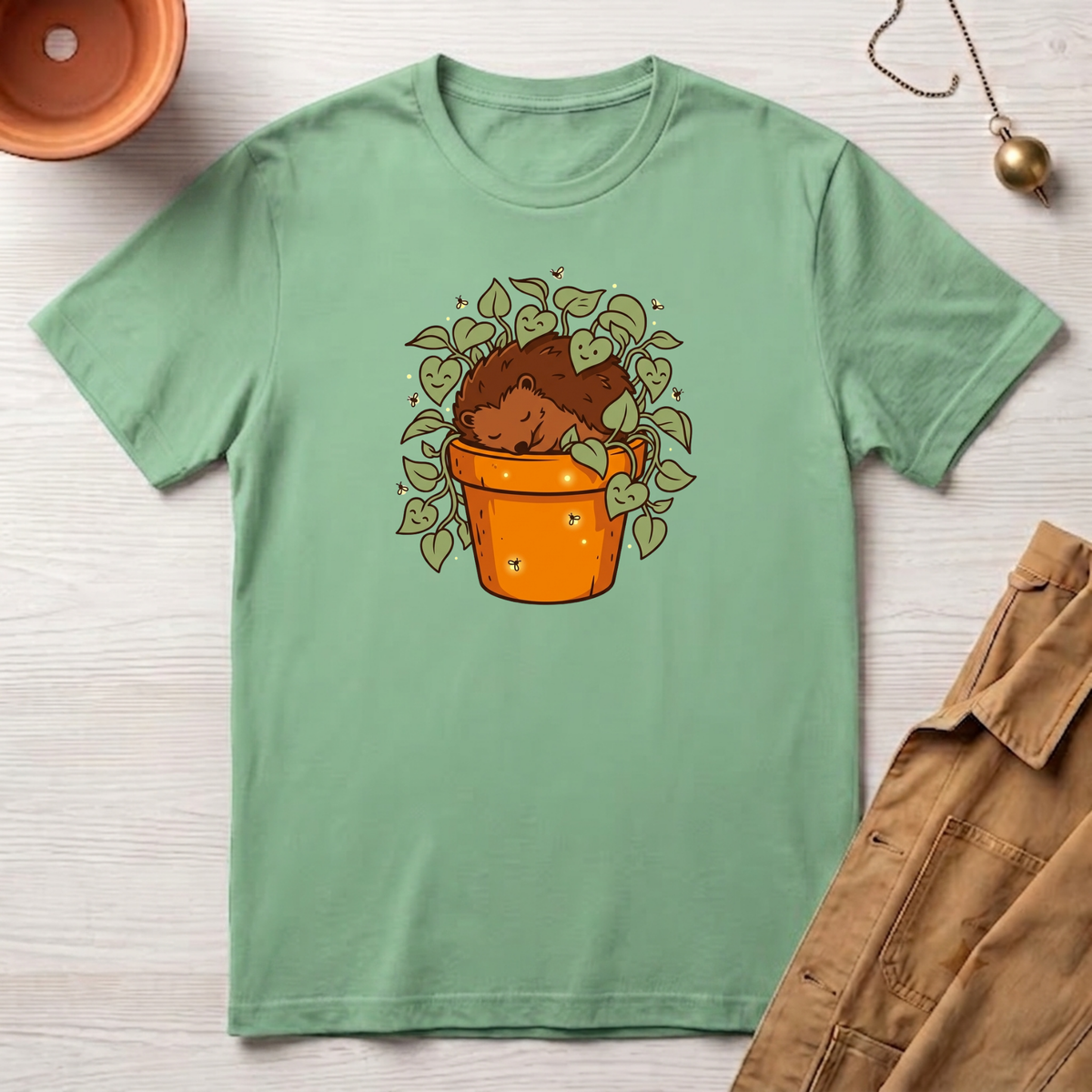 Hedgehog in a Pot T-Shirt