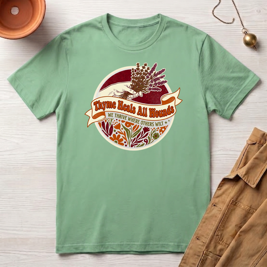 Thyme Heals All Wounds T-Shirt