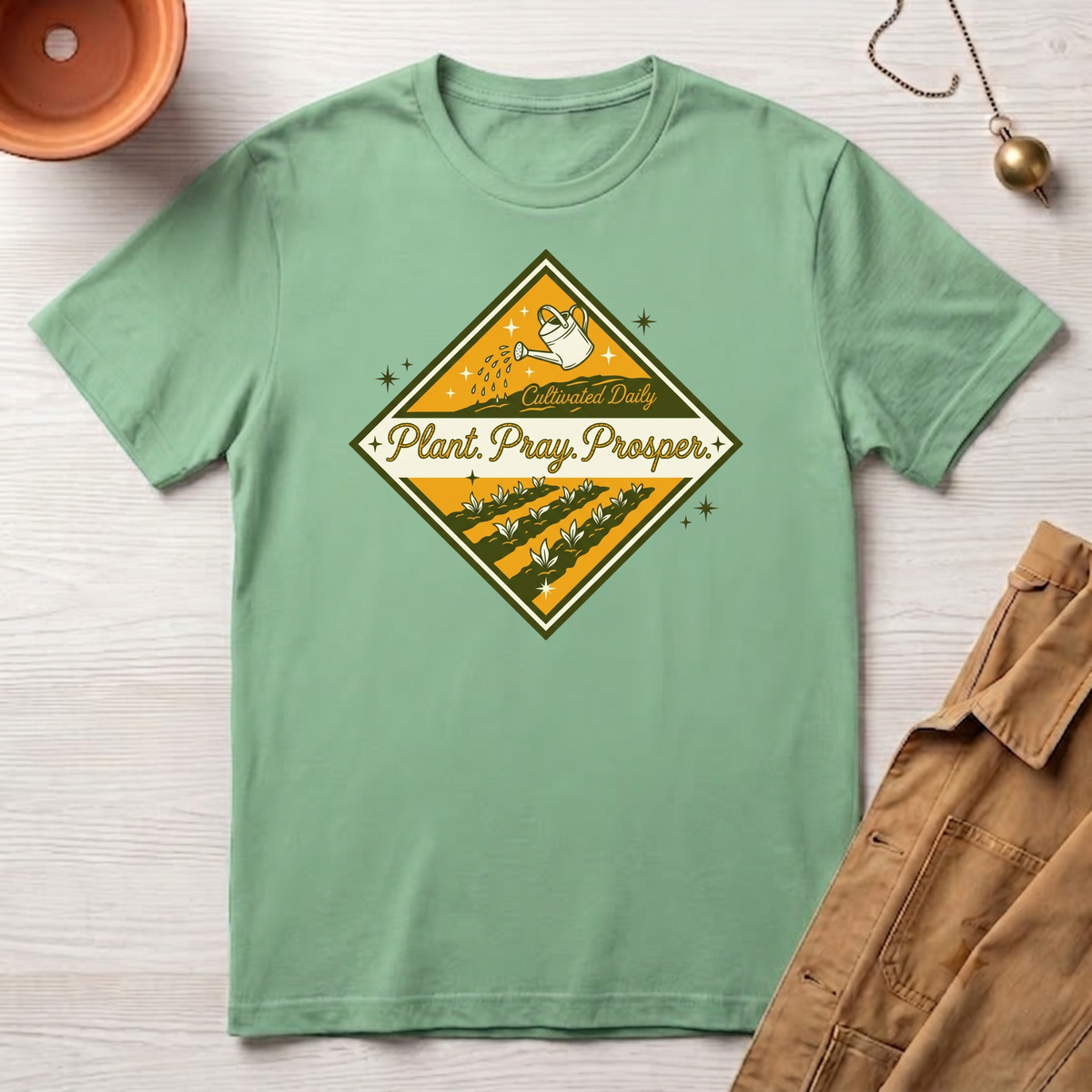 Plant, Pray, Prosper T-Shirt