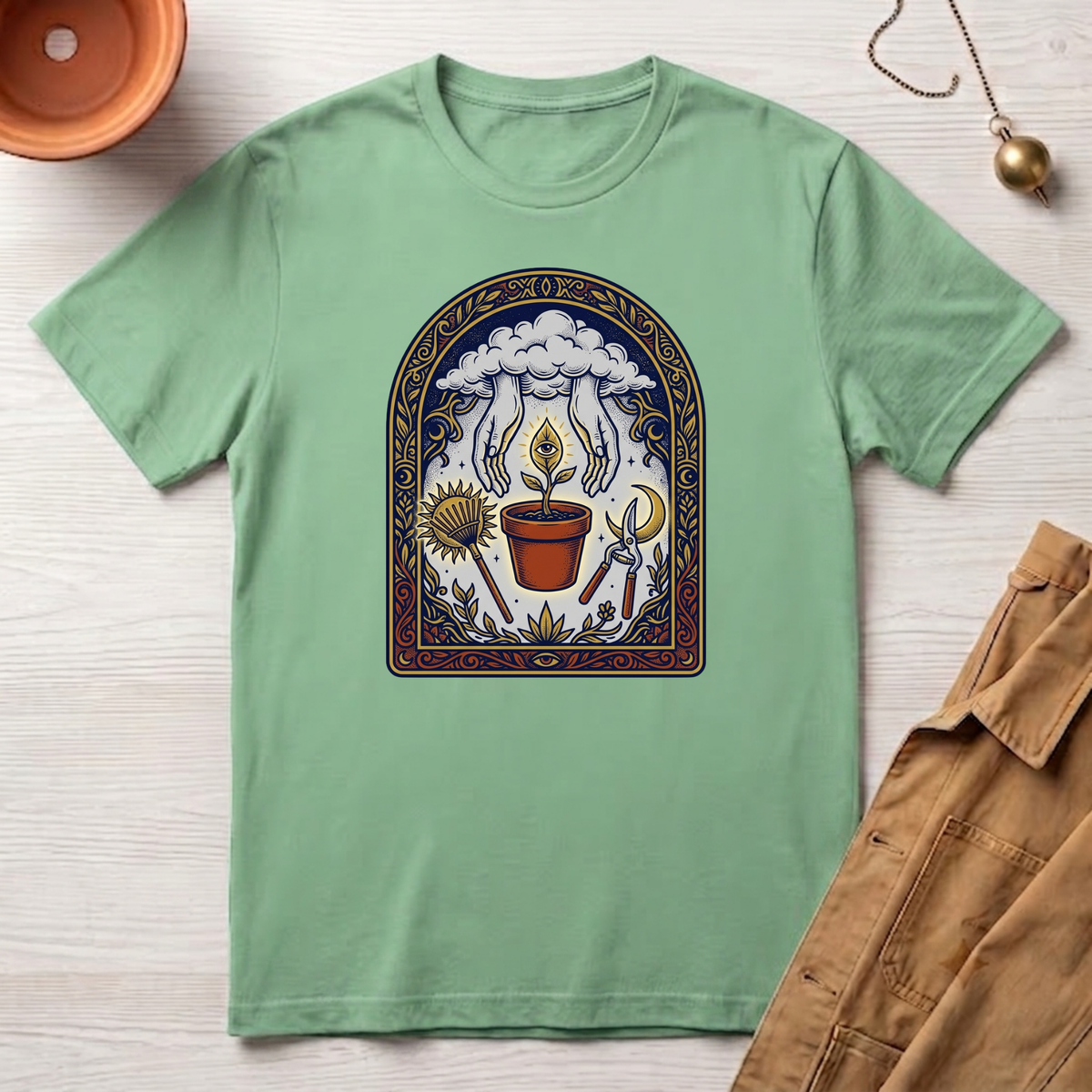 Sacred Soil & Celestial Hands T-Shirt