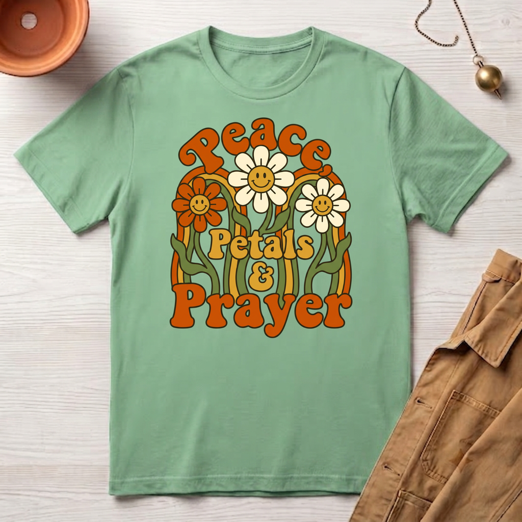 Peace Petals & Prayer T-Shirt