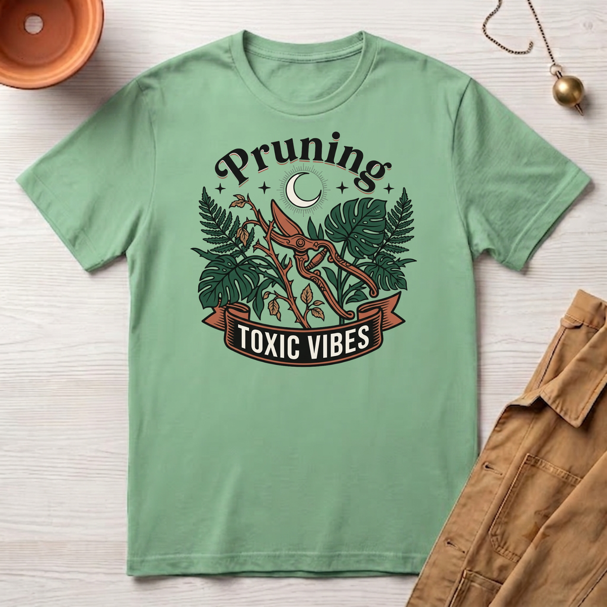 Pruning Toxic Vibes T-Shirt