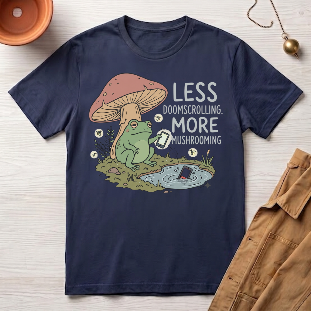 Less Doomscrolling T-Shirt