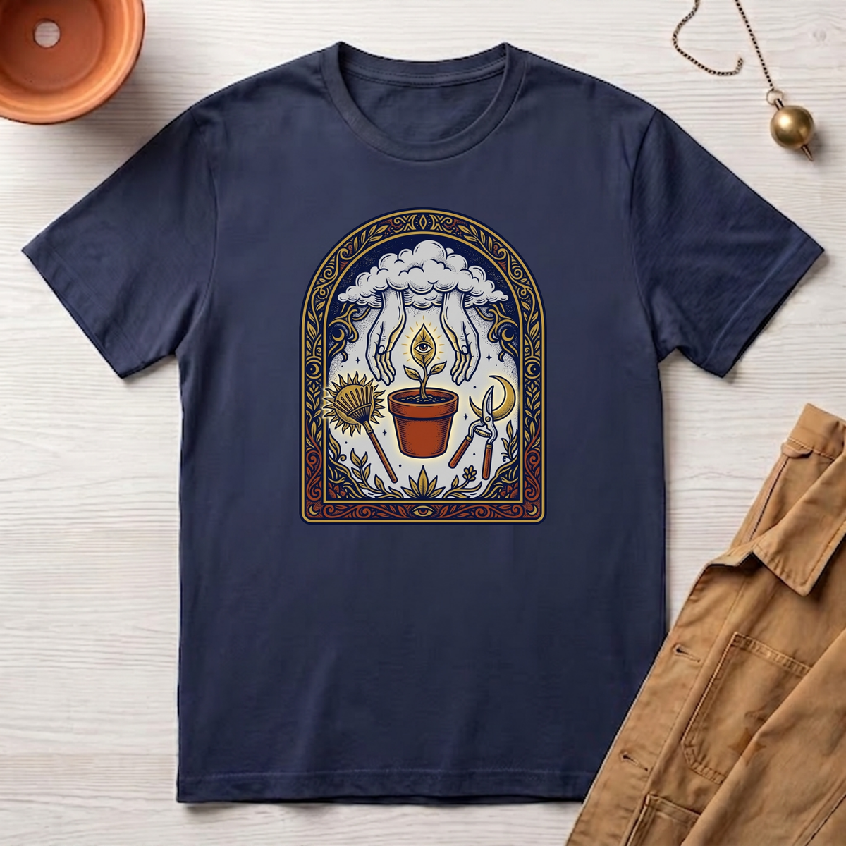 Sacred Soil & Celestial Hands T-Shirt