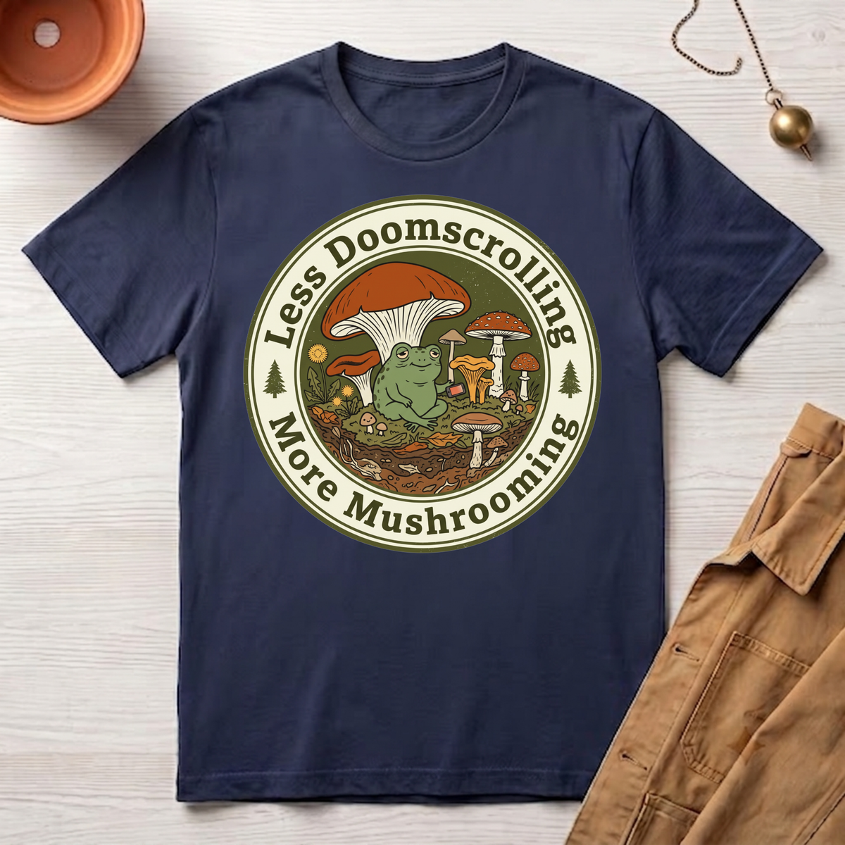 Less Doomscrolling T-Shirt