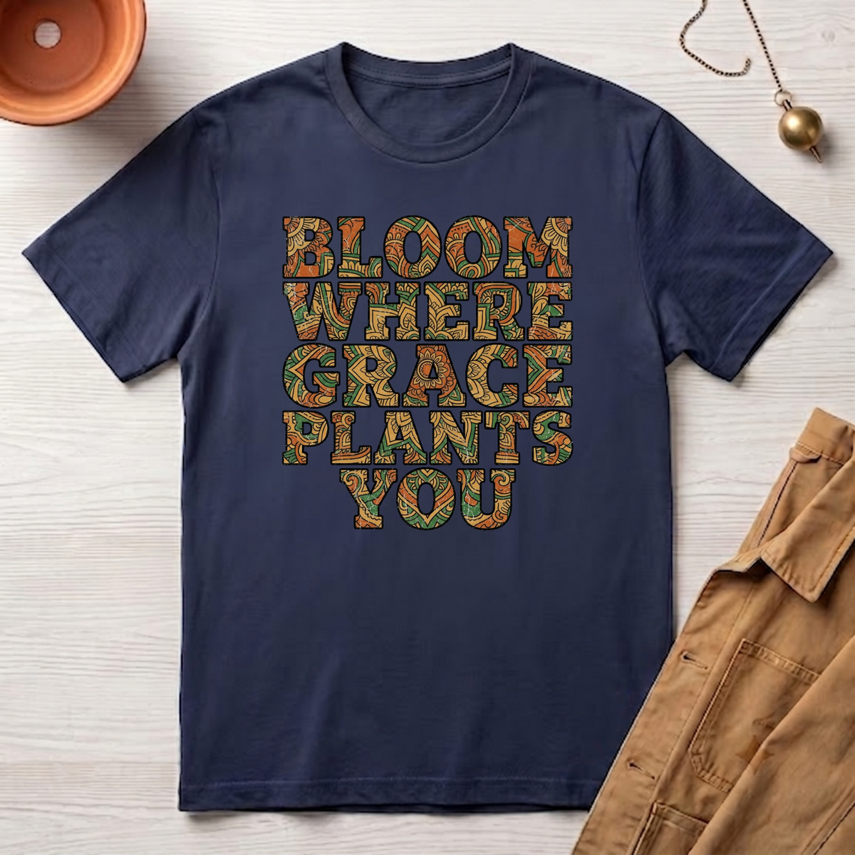 Bloom Where Grace Plants You T-Shirt