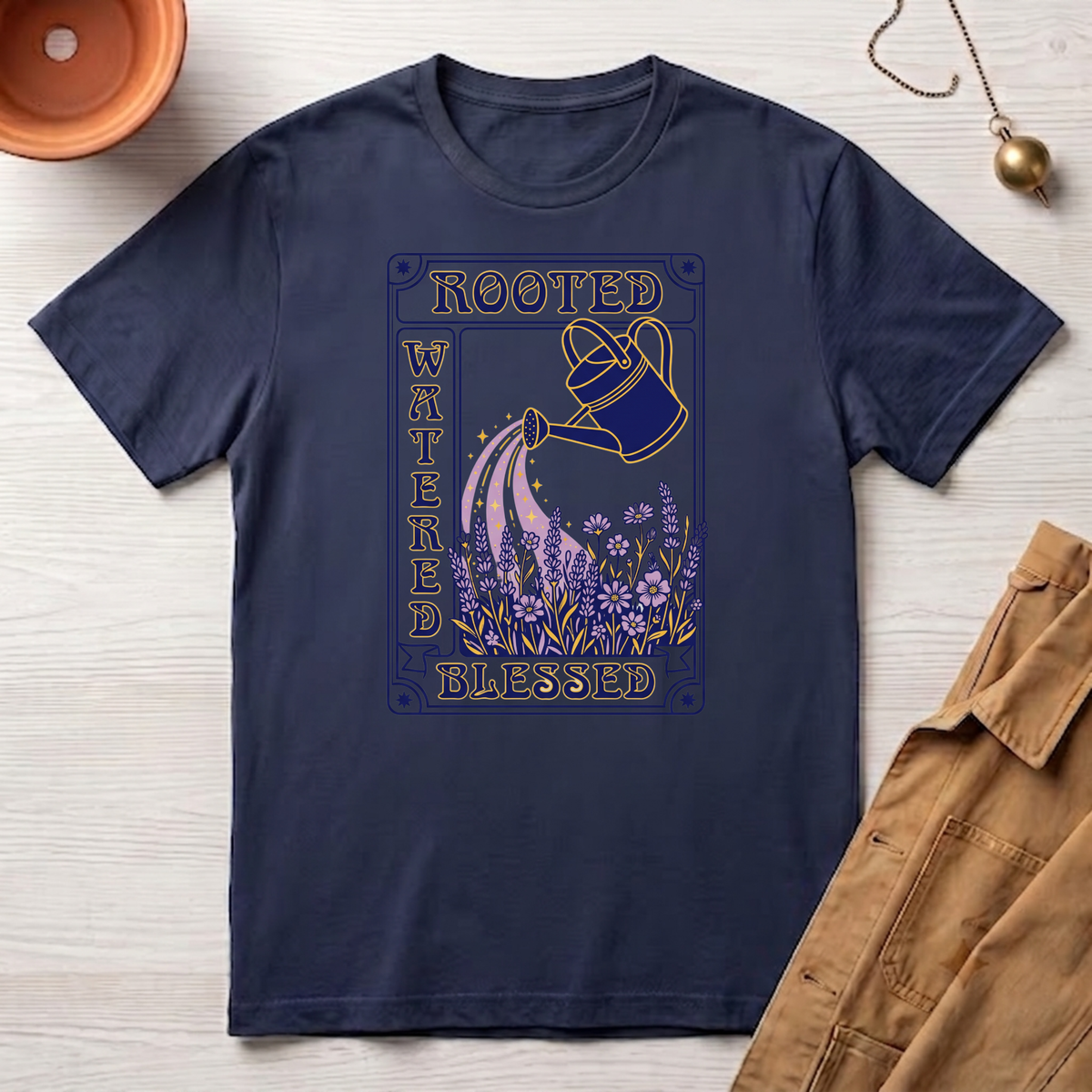Rooted, Watered, Blessed T-Shirt