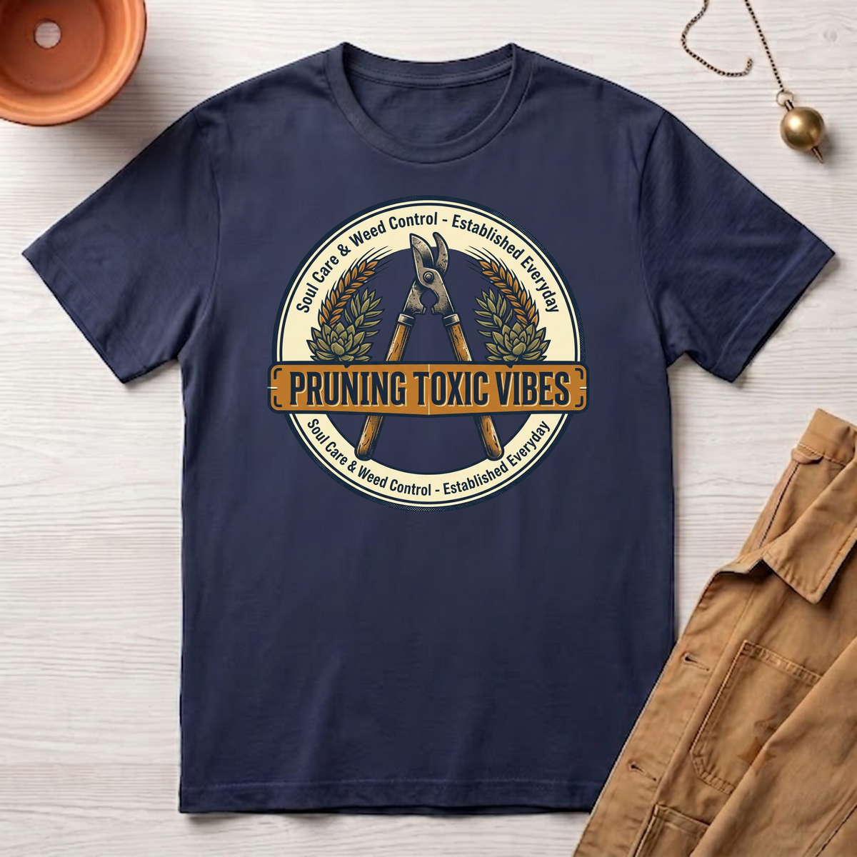Pruning Toxic Vibes T-Shirt