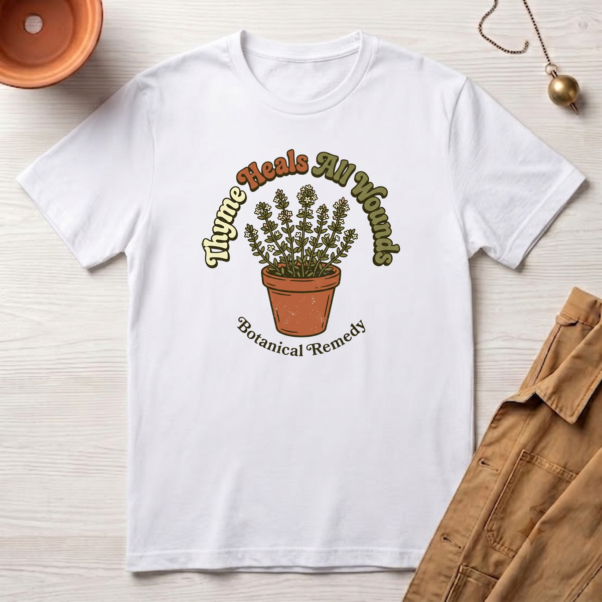 Thyme Heals All Wounds T-Shirt