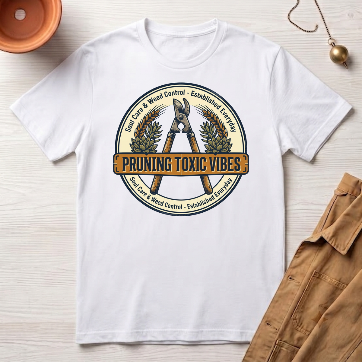 Pruning Toxic Vibes T-Shirt