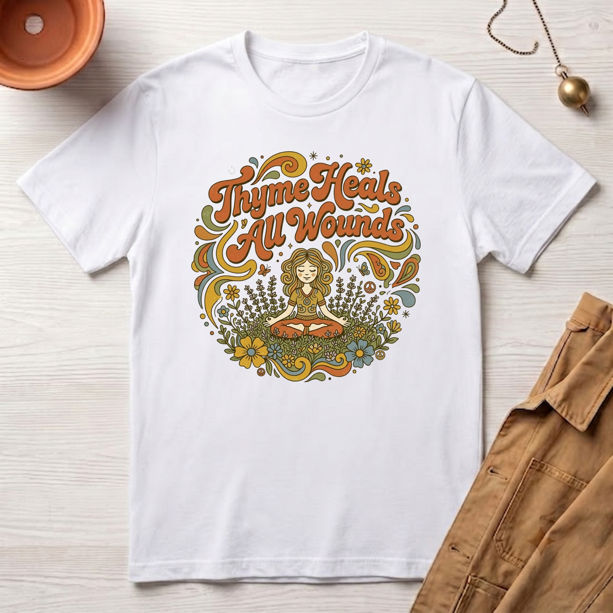 Thyme Heals All Wounds T-Shirt