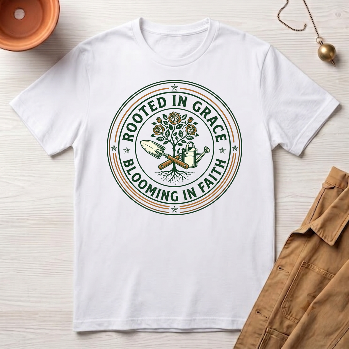 Rooted in Faith T-Shirt