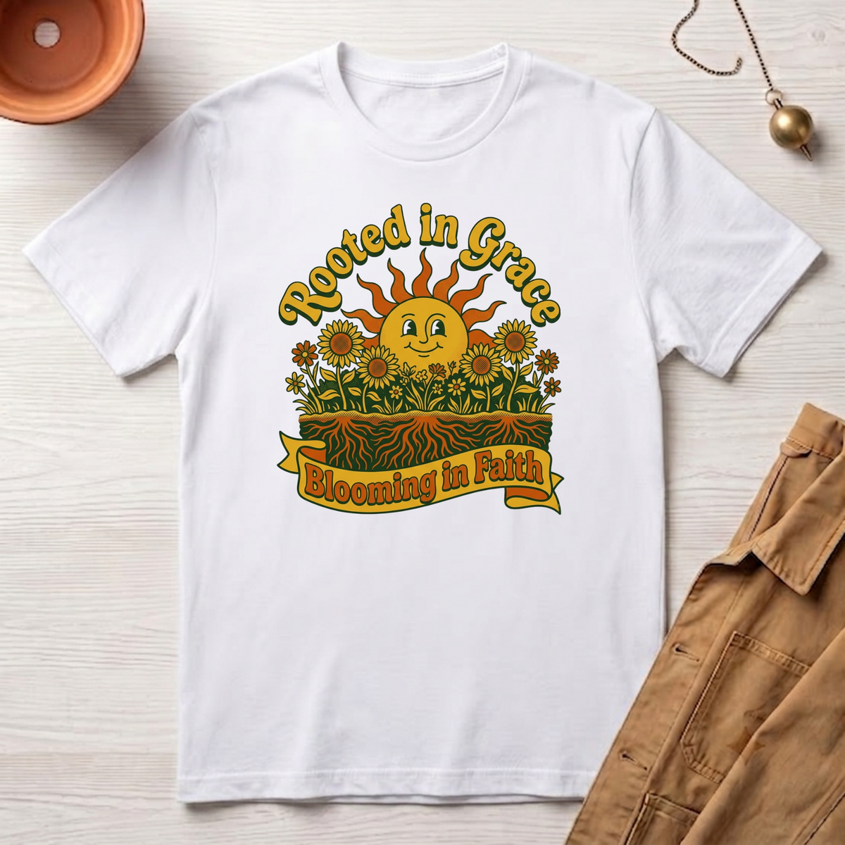 Rooted in Faith T-Shirt