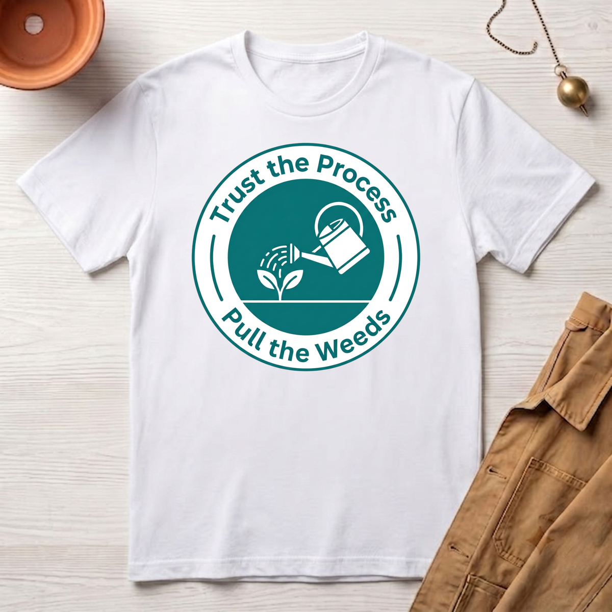 Trust the Process, Pull the Weeds T-Shirt